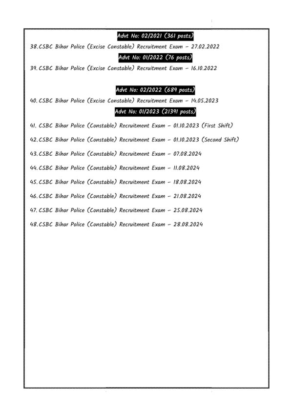 Bihar Police Constable Previous Year GK/GS (48 Set)- Examwise [English Medium] - Image 5