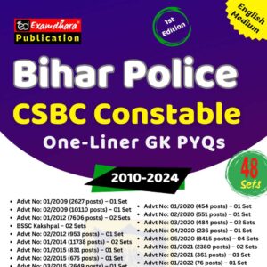 Bihar Police Constable gk Pyq in english